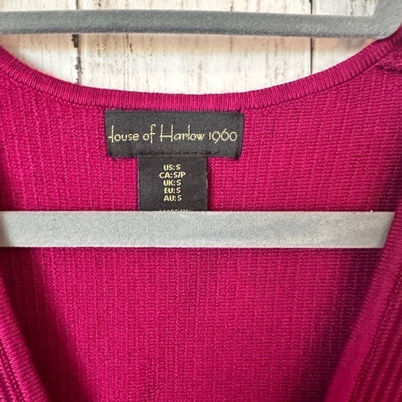House of Harlow 1960 sleeveless Sweater Dress Small/Petite - Picture 7 of 8